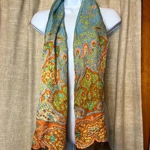 Silky boho  scarf